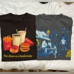 Travis Scott x McDonald’s tshirts